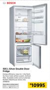 Bosch 505Ltr Silver Double Door Fridge