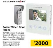 Securitymate Colour Video Door Phone