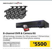 Securitymate 8-Channel DVR & Camera Kit