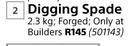 Builders Digging Spade
