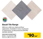 Basali Tile Range 400mmX400mm-Per Sqm
