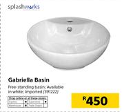 Splash Works Gabriella Basin