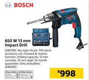 Bosch 650W 13mm Impact Drill GSB13RE