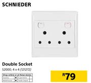 Schnieder Double Socket 