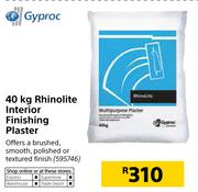 Gyproc 40Kg Rhinolite Interior Finishing Plaster