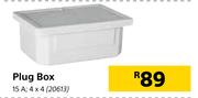Plug Box 15A, 4 x 4