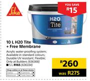 Sika 5Ltr H20 Tite+Free Membrane