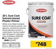 Plascon 20Ltr Sure Coat Solvent Based Plaster Primer