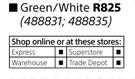 Fired Earth 20Ltr Extreme Roof Acrylic (Green/White)