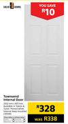 Solid Doors Townsend Internal Door 2032mmX813mm