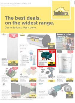 Builders East London : The Best Deals On The Widest Range (26 Mar - 21 Apr 2019), page 1