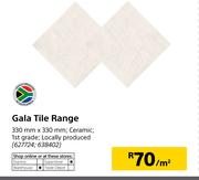 Gala Tile Range 330mm x 330mm-Per Sqm