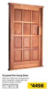 12-Panel Pre-Hunger Door