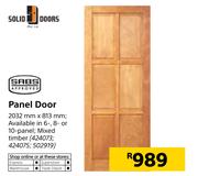 Solid Doors Panel Door 2032 mm x 813 mm