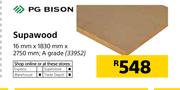 PG Bison Supawood 16mm x 1830mm x 2750mm A Grade