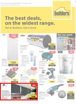Builders Inland : The Best Deals On The Widest Range (26 Mar - 21 Apr 2019), page 1