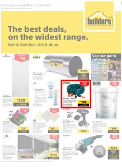 Builders Inland : The Best Deals On The Widest Range (26 Mar - 21 Apr 2019), page 1