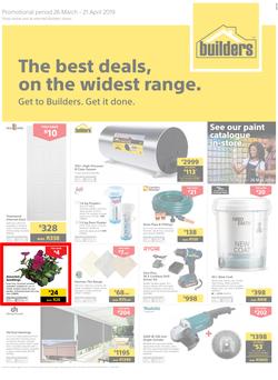 Builders Inland : The Best Deals On The Widest Range (26 Mar - 21 Apr 2019), page 1