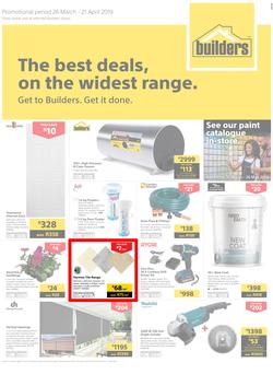 Builders Inland : The Best Deals On The Widest Range (26 Mar - 21 Apr 2019), page 1
