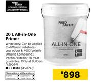 Fired Earth 5L All-In-One Primer