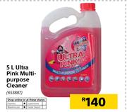 Ultra Pink 5L Multi Purpose Cleaner
