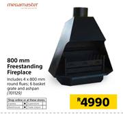 Megamaster 800mm Freestanding Fireplace