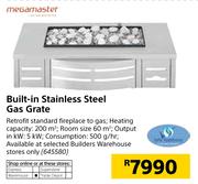Megamaster Built In Stainless Steel Gas Grate