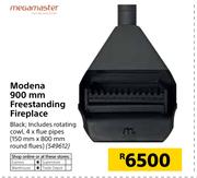 Megamaster Modena 900mm Freestanding Fireplace