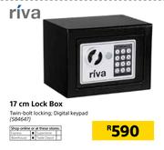 Riva 17cm Lock Box