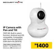 Securitymate IP Camera With Pan And Tilt