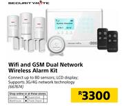 Securitymate Wifi And GSM Daul Network Wireless Alarm Kit