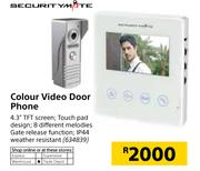 Securitymate Colour Video Door Phone