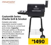 Megamaster Coalsmith Series Charlie Grill & Smoker