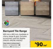 Barnyard Tile Range 400mm x 400mm-Per Sqm