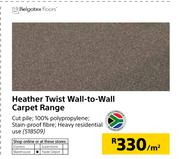 Belgotex Floors Heather Twist Wall To Wall Carpet Range-Per Sqm