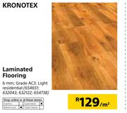 Kronotex Laminating Flooring 6mm-Per Sqm