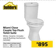 Builders Miami Close Couple Top Flush Toilet Suite