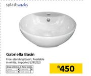 Splash Works Gabriella Basin