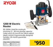 Ryobi 1200W Electric Router RE-1200A