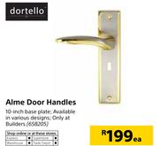 Dortello Alme Door Handles