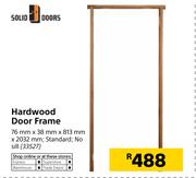 Solid Doors Hardwood Door Frame 