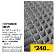 Reinforced Mesh 6m x 2.4m Sheet-Each