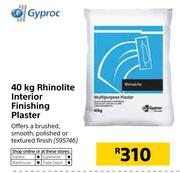 Gyproc 40kg Rhinolite Interior Finishing Plaster