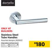 Dortello Stainless Steel TUbe Handles
