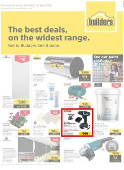 Builders Western Cape : The Best Deals On The Widest Range (26 Mar - 21 Apr 2019), page 1