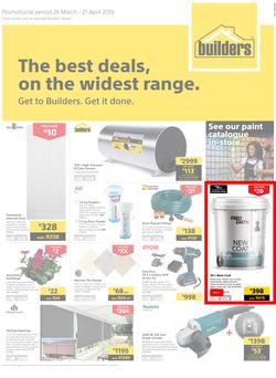 Builders Western Cape : The Best Deals On The Widest Range (26 Mar - 21 Apr 2019), page 1