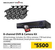 Securitymate 8-Channel DVR & Camera Kit