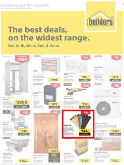 Builders Superstore EL : The Best Deals On The Widest Range (21 May - 16 June 2019), page 1