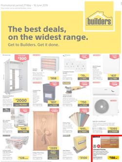 Builders Superstore EL : The Best Deals On The Widest Range (21 May - 16 June 2019), page 1