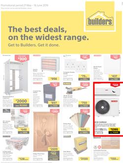 Builders Superstore EL : The Best Deals On The Widest Range (21 May - 16 June 2019), page 1